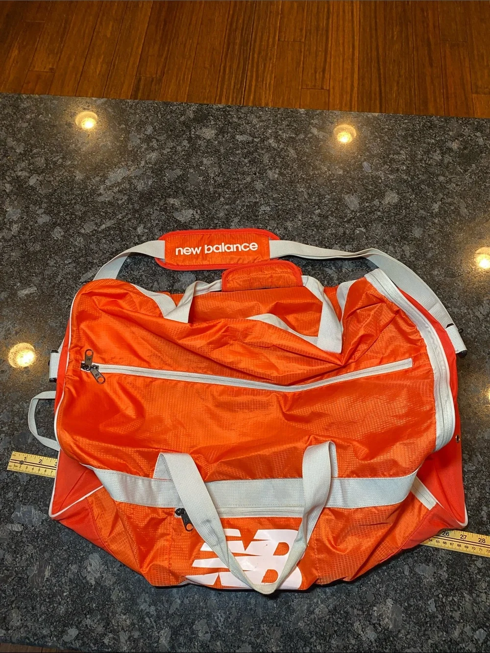 New Balance bright orange